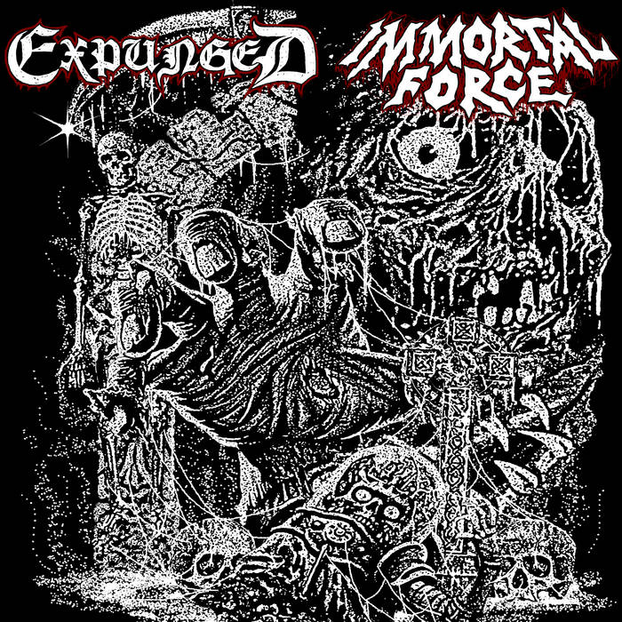 IMMORTAL FORCE - Expunged / Immortal Force cover 