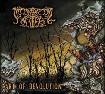 IMMORTAL RITES - Art Of Devolution cover 