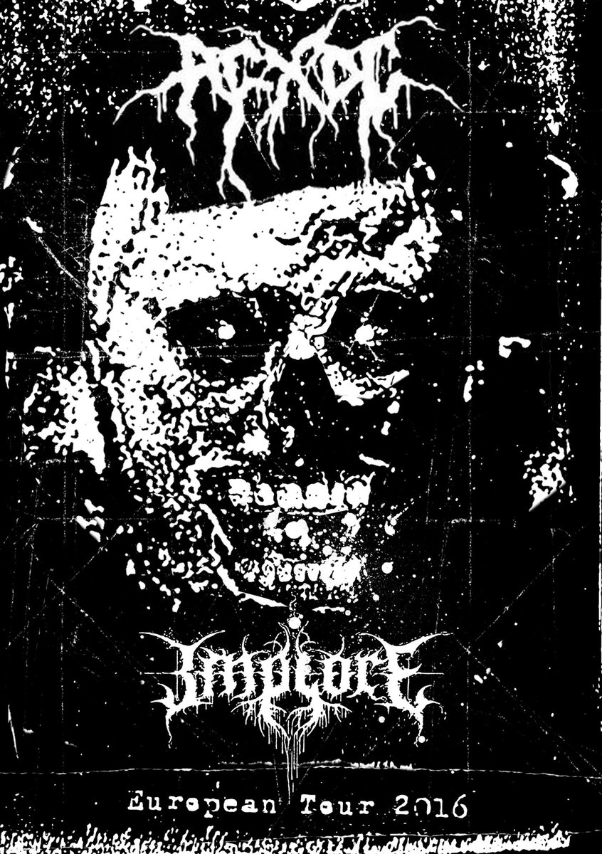 IMPLORE - European Tour 2016 cover 