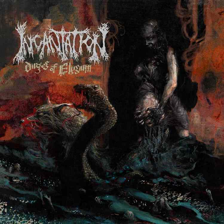 INCANTATION - Dirges of Elysium cover 