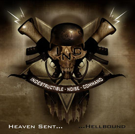 INDESTRUCTIBLE NOISE COMMAND - Heaven Sent...Hellbound cover 