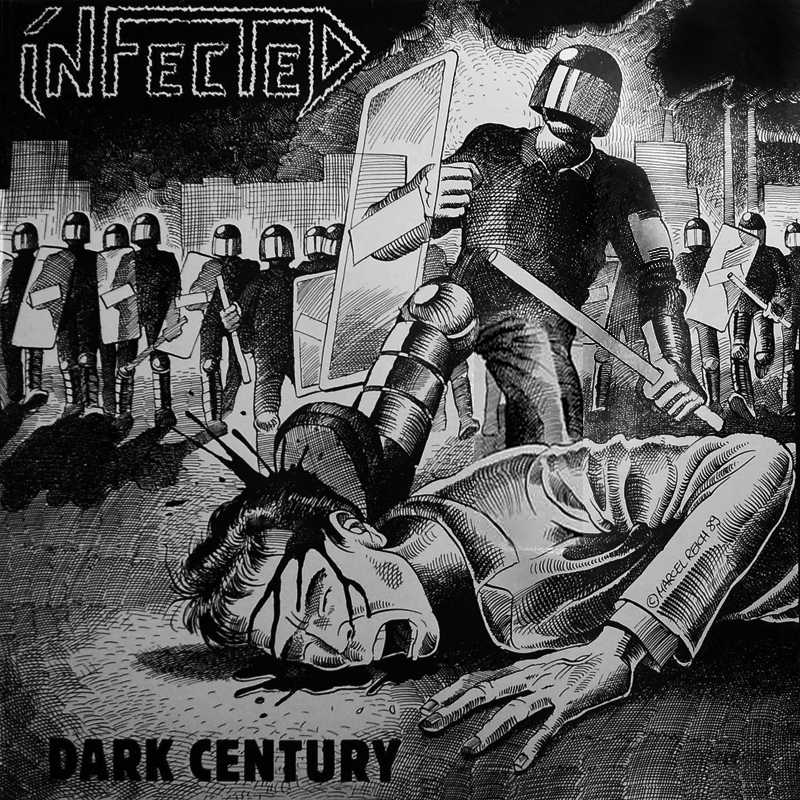 INFECTED - Dark Century cover 