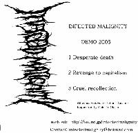 INFECTED MALIGNITY - Demo 2005 cover 