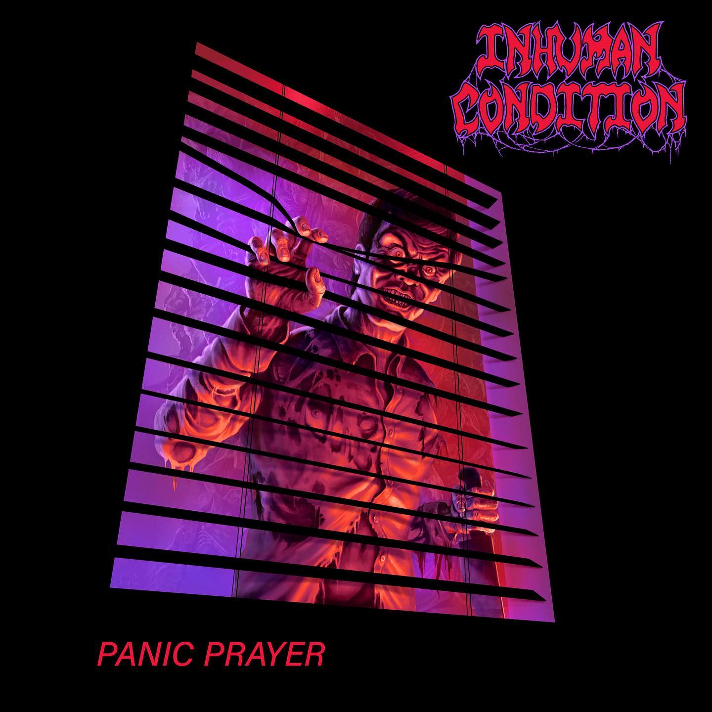 INHUMAN CONDITION - Panic Prayer cover 