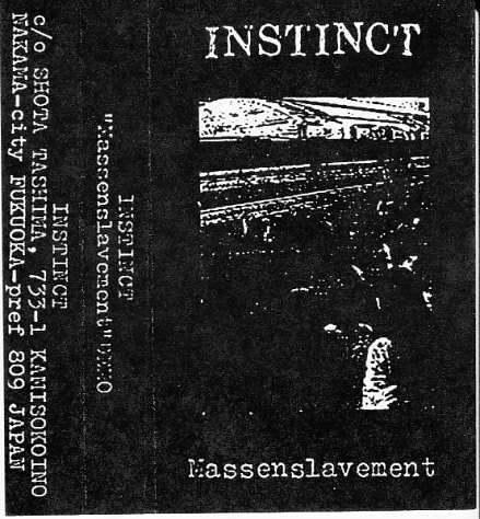 INSTINCT - Massenslavement cover 