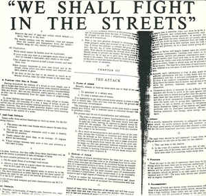 INTEGRITY - We Shall Fight In The Streets cover 