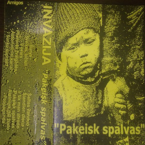 INVAZIJA - Pakeisk Spalvas cover 