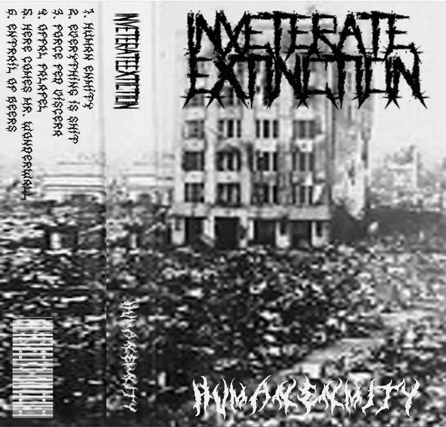 INVETERATE EXTINCTION - Human Enmity cover 