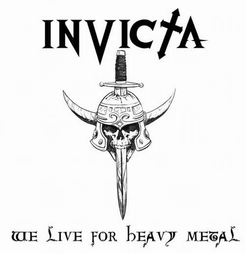 INVICTA - We Live for Heavy Metal cover 