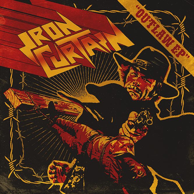 IRON CURTAIN - Outlaw cover 