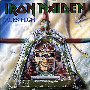 IRON MAIDEN - Aces High cover 