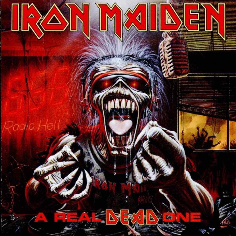 IRON MAIDEN - A Real Dead One cover 