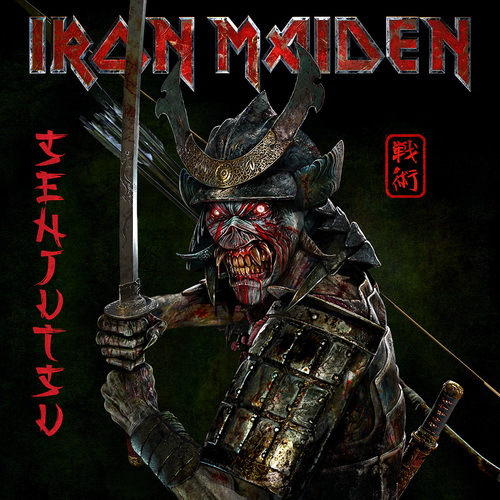 IRON MAIDEN - Senjutsu cover 