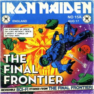 IRON MAIDEN - The Final Frontier cover 