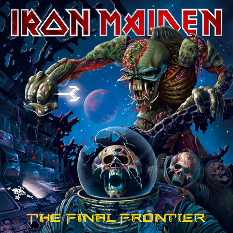 IRON MAIDEN - The Final Frontier cover 