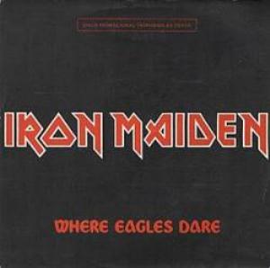 IRON MAIDEN - Where Eagles Dare cover 
