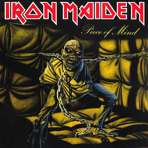 IRON MAIDEN - Piece Of Mind cover 