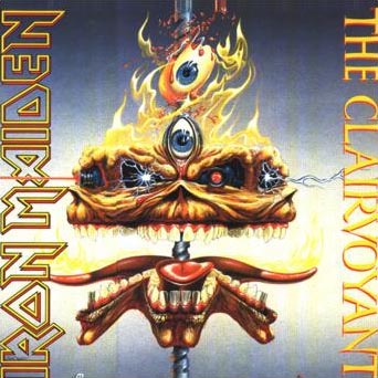 IRON MAIDEN - The Clairvoyant cover 