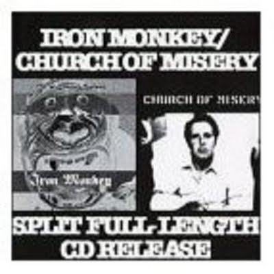 IRON MONKEY - Iron Monkey / Church of Misery cover 