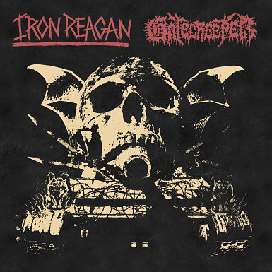 IRON REAGAN - Iron Reagan / Gatecreeper cover 