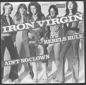 IRON VIRGIN - Rebels Rule cover 