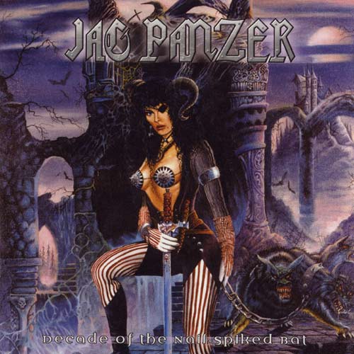 JAG PANZER - Decade of the Nail-Spiked Bat cover 