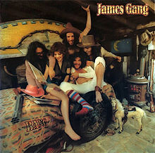 JAMES GANG - Bang cover 