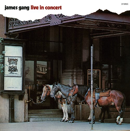 JAMES GANG - Live in Concert cover 