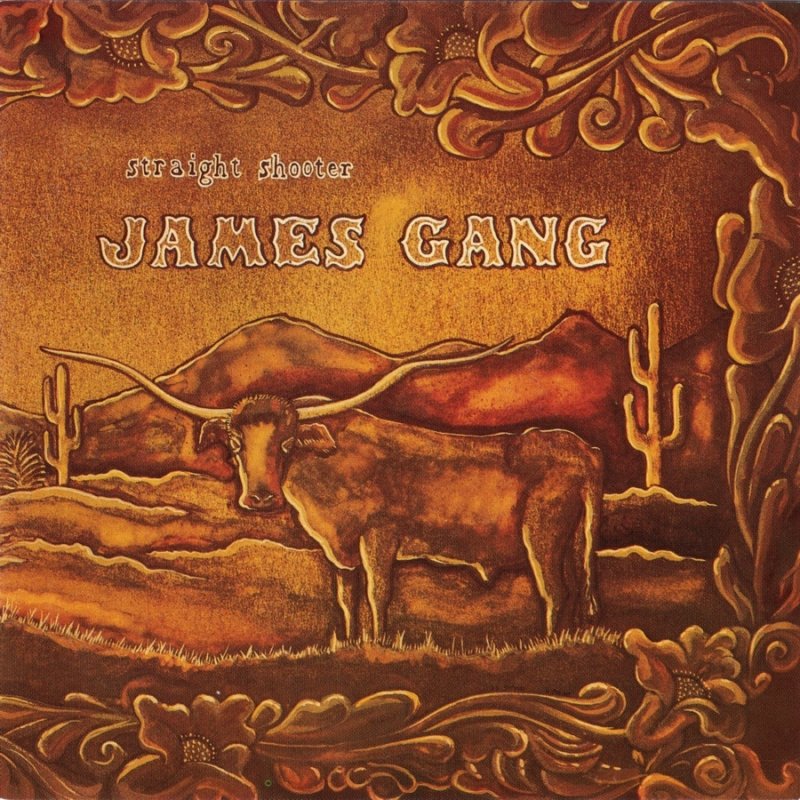 JAMES GANG - Straight Shooter cover 