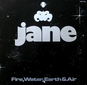 JANE - Fire, Water, Earth And Air cover 