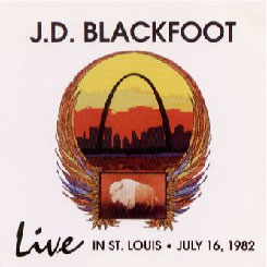 JD BLACKFOOT - Live In St. Louis cover 