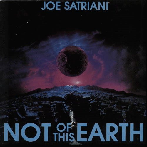JOE SATRIANI - Not Of This Earth cover 