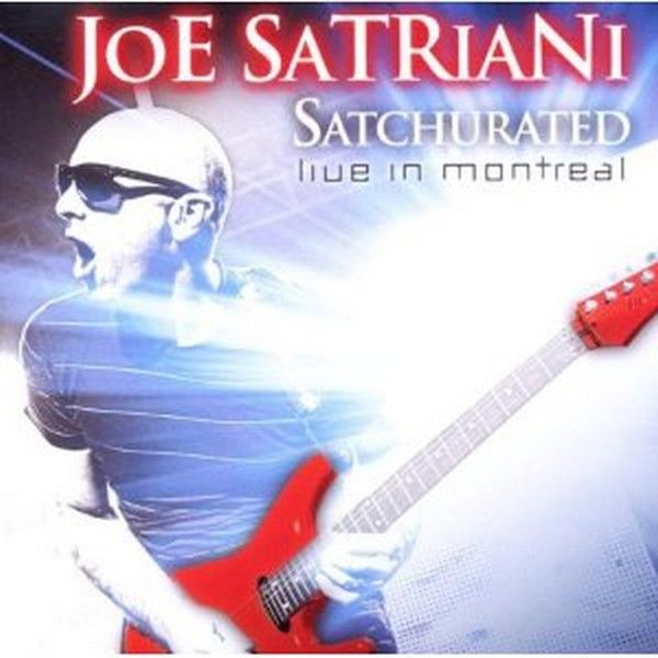 JOE SATRIANI - Satchurated: Live In Montreal cover 