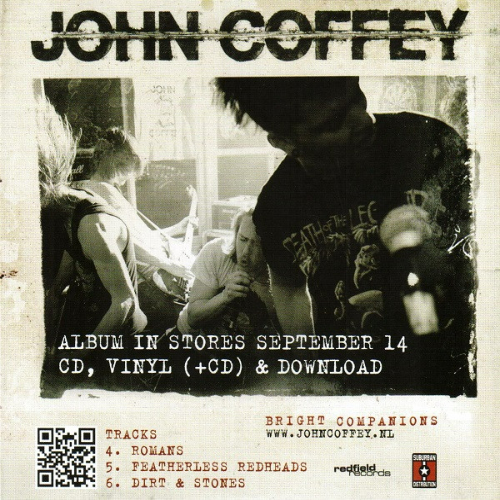 JOHN COFFEY - The Ghost We Will Become / Bright Companions Promotional Sampler cover 