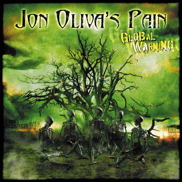 JON OLIVA'S PAIN - Global Warning cover 