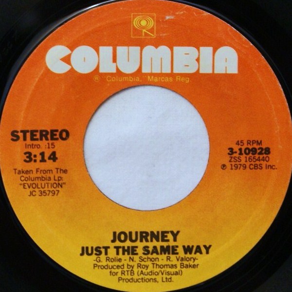 JOURNEY - Just The Same Way cover 