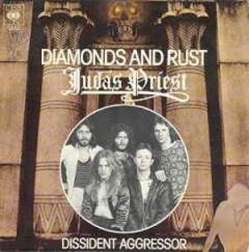 JUDAS PRIEST - Diamonds And Rust cover 