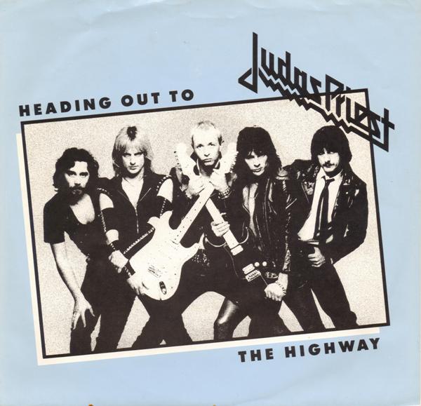 JUDAS PRIEST - Heading Out To The Highway cover 