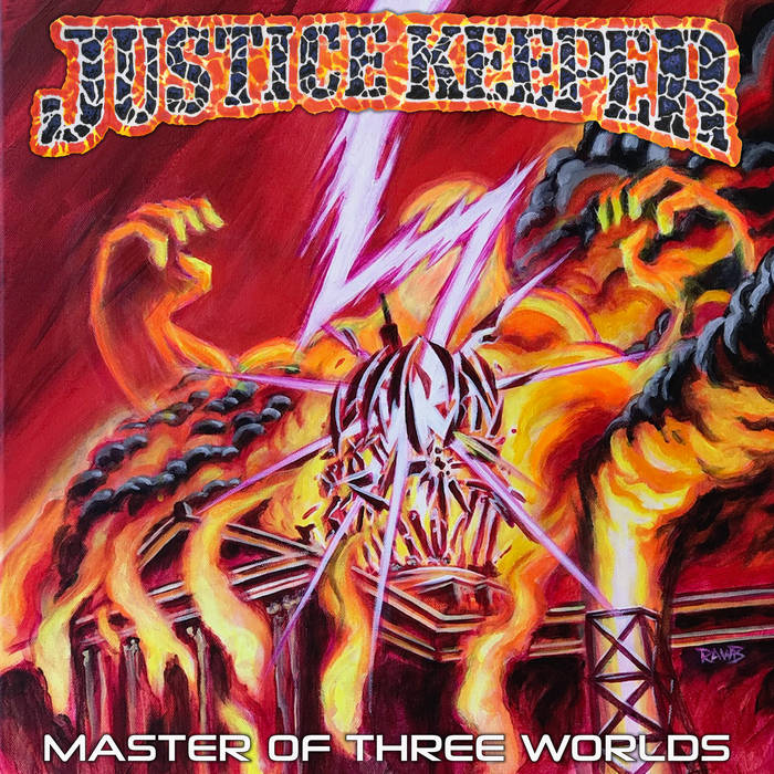 JUSTICE KEEPER - Master Of Three Worlds cover 