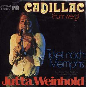 JUTTA WEINHOLD - Cadillac (Fahr weg) cover 