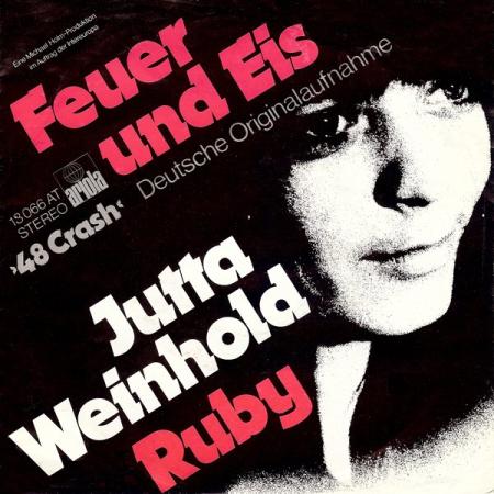 JUTTA WEINHOLD - Feuer und Eis / Ruby cover 