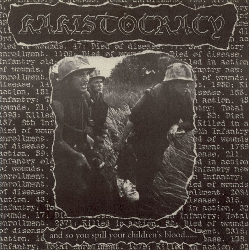 KAKISTOCRACY - And So You Spill Your Children's Blood... cover 