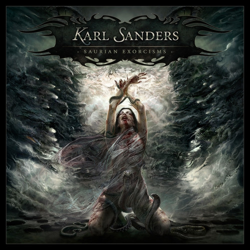 KARL SANDERS - Saurian Exorcisms cover 
