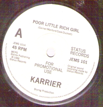 KARRIER - Poor Little Rich Girl cover 