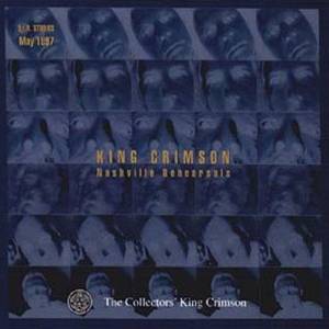 KING CRIMSON - Nashville Rehearsals, 1997 cover 