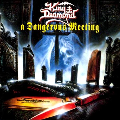 KING DIAMOND - A Dangerous Meeting cover 