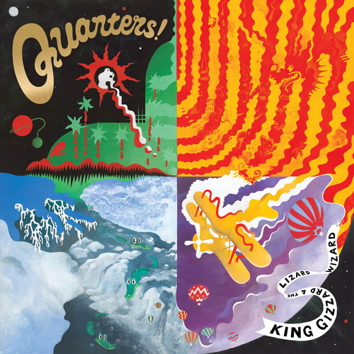 KING GIZZARD AND THE LIZARD WIZARD - Quarters! cover 