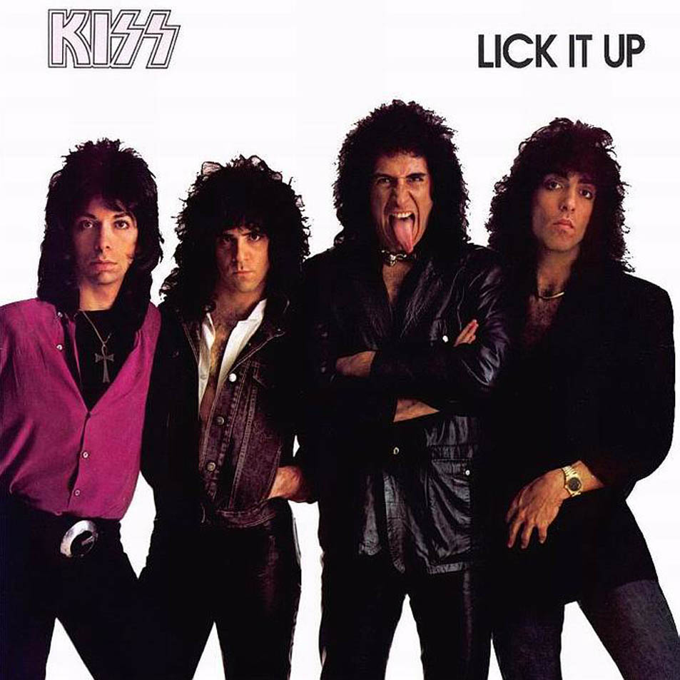 KISS - Lick It Up cover 