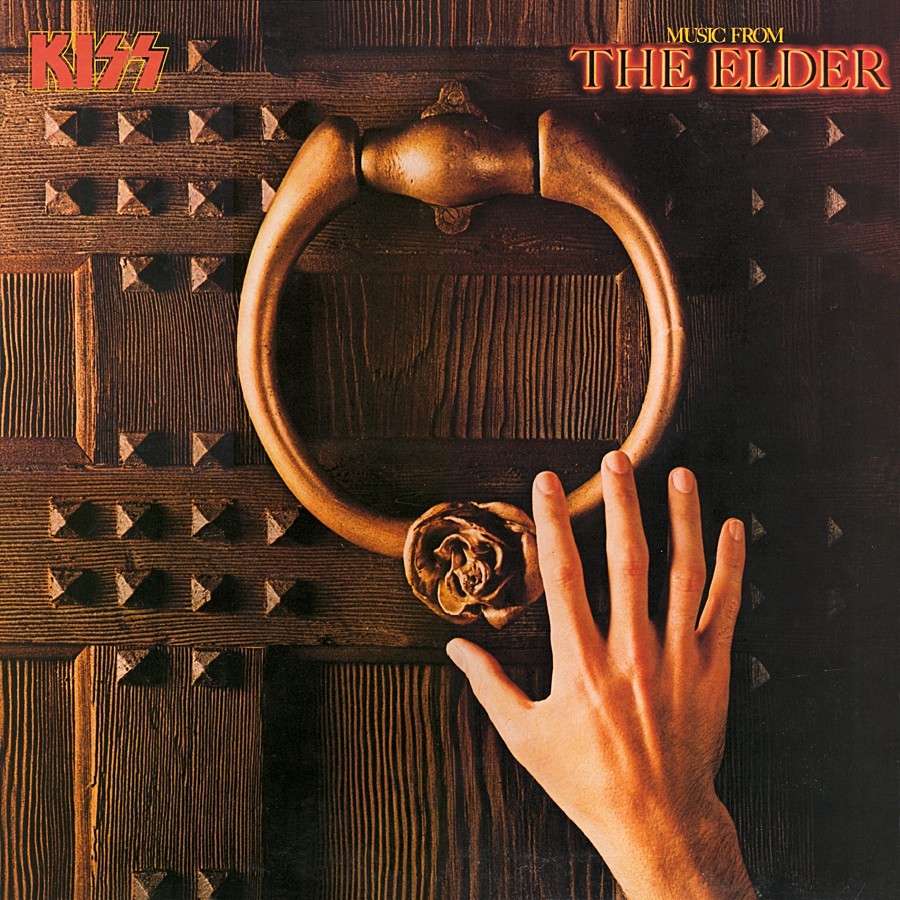 KISS - Music From The Elder cover 