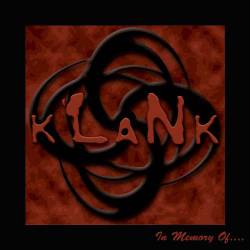 KLANK - In Memory Of... cover 